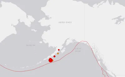 В США на Аляске произошло мошное землятрясение магнитудой 6,1 » Слово и Дело