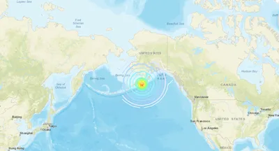 На Аляске мощное землетрясение - YouTube