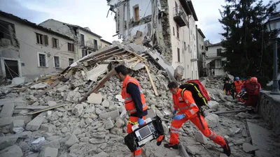 Землетрясение в Италии 24-25 августа 2016 года - РИА Новости, 24.08.2021