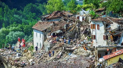 Еще одно сильное землетрясение произошло в Италии