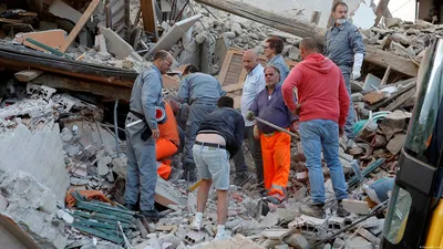 Последствия землетрясения в Италии | РИА Новости Медиабанк