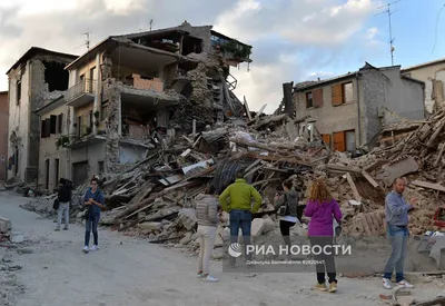 В центральной части Италии произошло землетрясение магнитудой 4,1 ::  Новости :: ТВ Центр