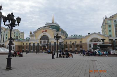 Отзыв о Железнодорожный вокзал Красноярска (Россия, Красноярск) | Красивый  и стильный.