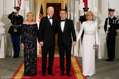 Супруги Байдены организовали государственный ужин в Белом доме в честь  Макронов | ShareAmerica