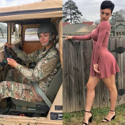 Боевая подготовка женщин-морских пехотинцев США