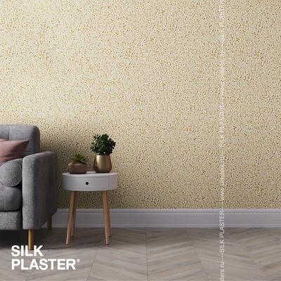 Интерьеры с жидкими обоями, жидкие обои Силк Пластер Silk Plaster интерьеры