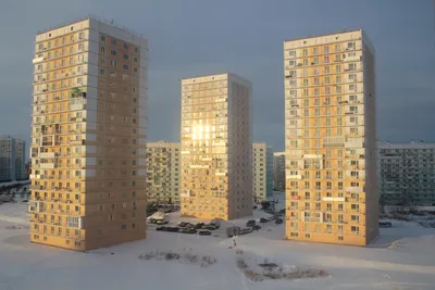 Дома микрорайона Просторный в Новосибирске введены в эксплуатацию