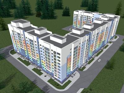 ЖК Радуга в Симферополе от Монолит - цены, планировки квартир, отзывы  дольщиков жилого комплекса