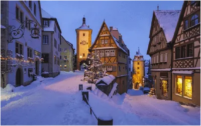 Зимние каникулы в Германии для школьников