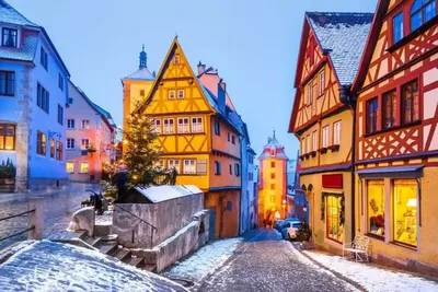 Живописные города Германии, которые стоит посетить этой зимой