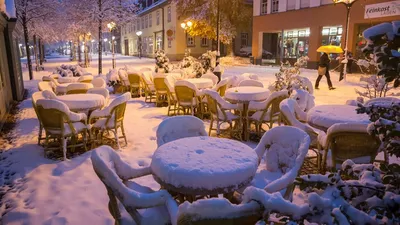 Как мы тут, в Германии, убираем снег · Город 812