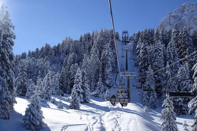 Итальянские Альпы зимой стоковое фото ©RubinowaDama 180575856