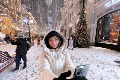 Виды Москвы и Петербурга : “Зима в Москве