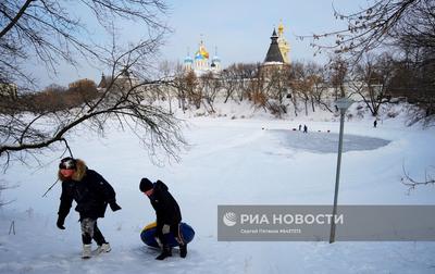 Зима в Москве , Красная площадь в …» — создано в Шедевруме