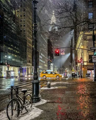 Нью Йорк зимой - фото и картинки: 57 штук