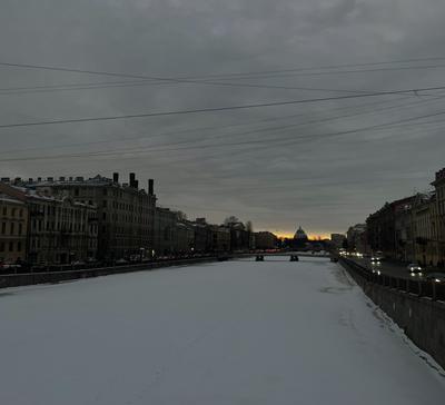 Солнце в Петербурге за зиму светило 52 часа