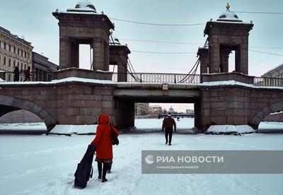 Санкт Петербург зима - 92 фото