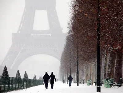 Волшебная зима во Франции» — создано в Шедевруме