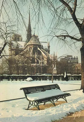 Париж зимой - фото и картинки: 26 штук