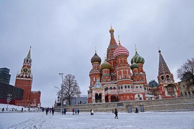 Зимняя Москва | Пикабу