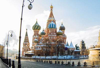 Зимняя Москва» — создано в Шедевруме
