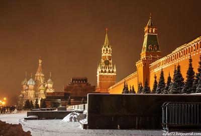 Вечерняя зимняя Москва. Фотозарисовка