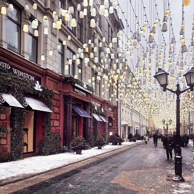Москва зимняя | Пикабу