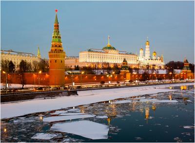 Зимняя вечерняя Москва :: Вячеслав Касаткин – Социальная сеть ФотоКто