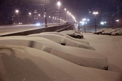 Зимняя Москва выглядит, как сказка