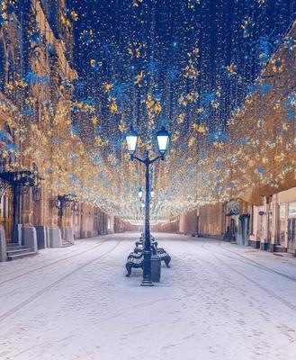 Как Москва в прошлом переживала снег и морозы