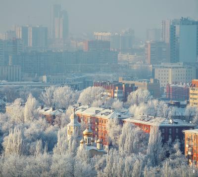 Зимняя Самара | IWphoto.ru