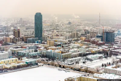 Зимний Екатеринбург фото фотографии