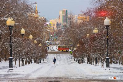 Зимний Екатеринбург | Пикабу