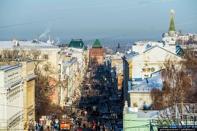 💗💗💗 Нижний Новгород, зимний день…» — создано в Шедевруме