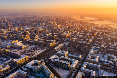 Зимний Новосибирск – красота русских городов – Патриотам РФ