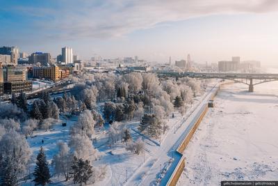 Новосибирск, зима, идёт снег, …» — создано в Шедевруме