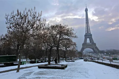 Зимний Париж, Франция. | Париж зимой, Париж, Город