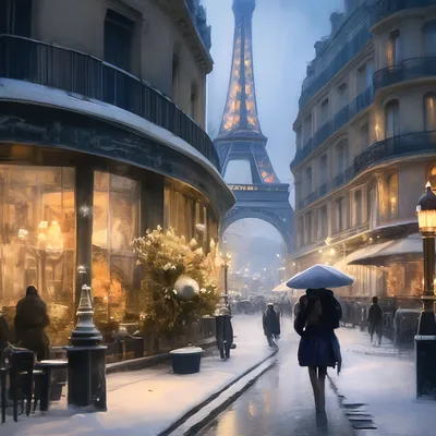 Хочу Всё Знать - Снежный зимний Париж | Facebook