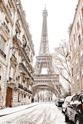 Париж зимой - 73 фото