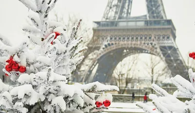 Картина по номерам \"Зима в Париже\"