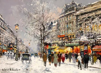 Творчество - Зимний Париж, Франция. | Facebook