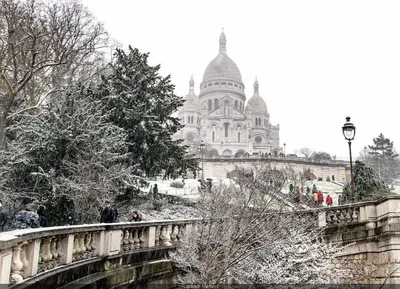 Зимний Париж, Франция | Добро пожаловать на Землю! | Фотострана | Пост  №842003734