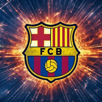 Значок футбольный клуб BARCELONA Барселона диаметр 25мм - купить с  доставкой по выгодным ценам в интернет-магазине OZON (1317786185)