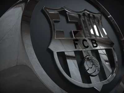 Значок ФК Барселона Испания Логотип