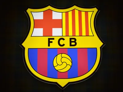 черный значок FCB, футбольная лига Барселоны Dream League El Clásico  2017–18 La Liga, fc barcelona, эмблема, логотип, футбольная команда png |  PNGWing
