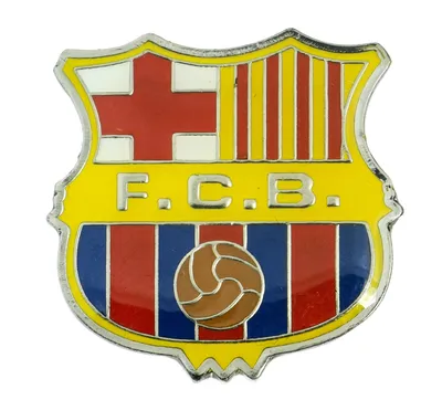 Логотип-эмблема футбольного клуба \"Барселона\", для автомобиля, из металла  купить по низким ценам в интернет-магазине Uzum