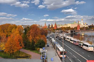Фото: Золотая осень в Москве... Фотолюбитель Алла Савелова. Город. Фотосайт  Расфокус.ру