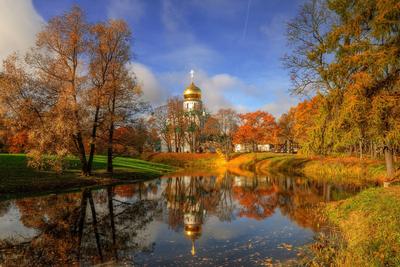 Золотая осень в Санкт-Петербурге - Ольга де Бенуа