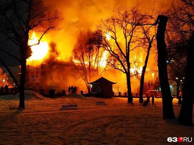 В Кировском районе Самары сгорел ресторан «Золотая Пагода» – Коммерсантъ  Самара