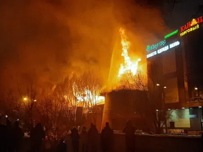 Это был настоящий ад\": В Самаре потушили пожар в ресторане Золотая пагода и  торговом центре Кан-плаза - KP.RU